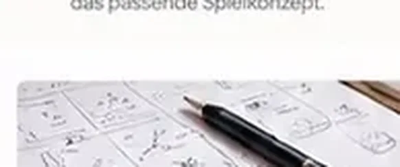 Skizzen und Notizen für die Konzeption einer Mobile-Game-Idee